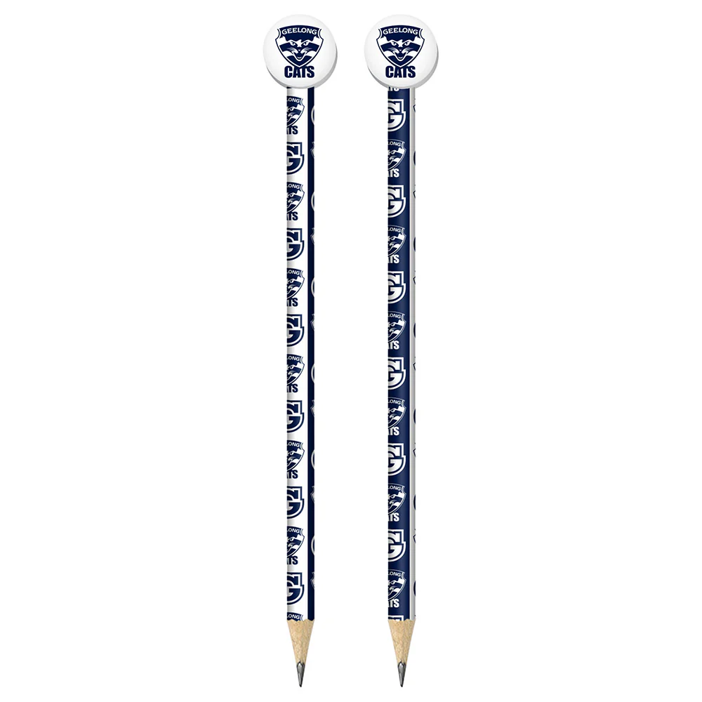 Geelong Cats Pencil With Eraser