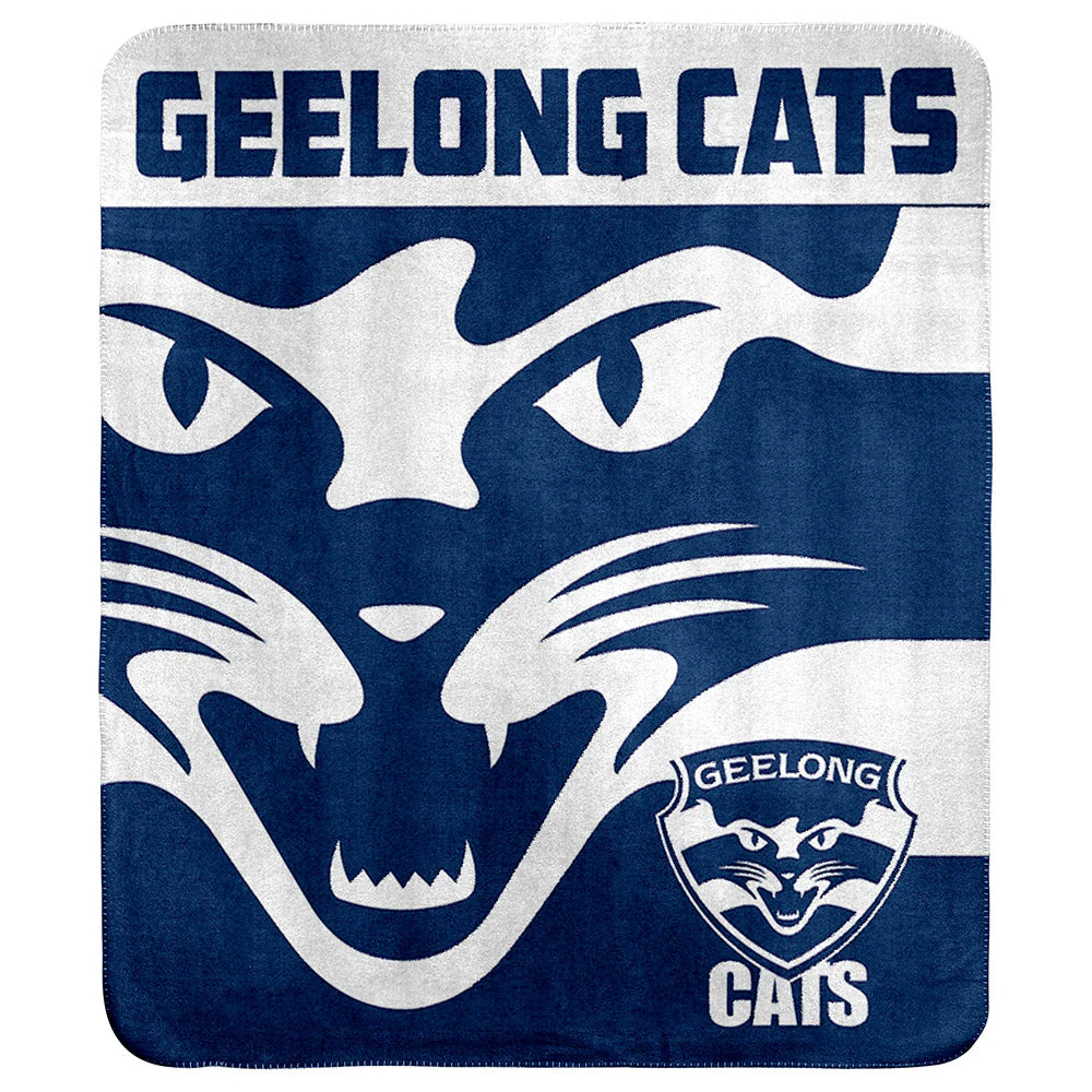 Geelong Cats Polar Fleece Rug - Image 2