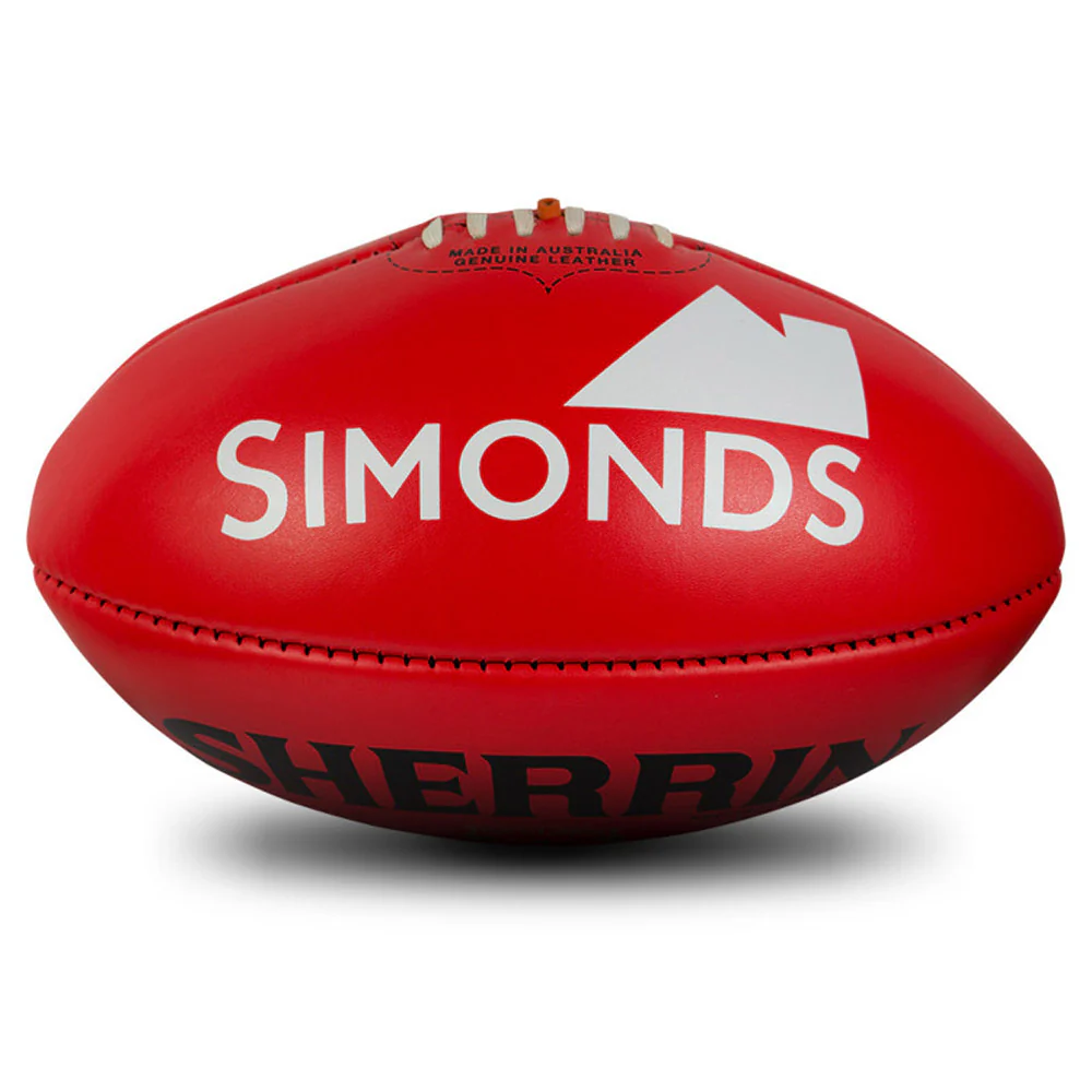 Geelong Cats Red Official Game Ball - Image 3