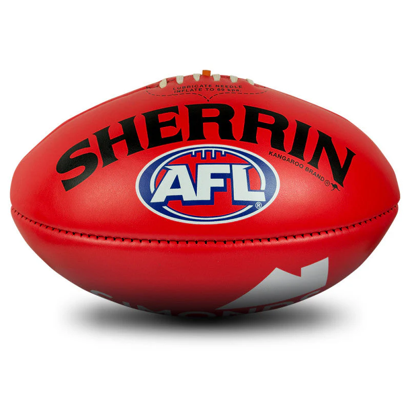 Geelong Cats Red Official Game Ball - Image 7