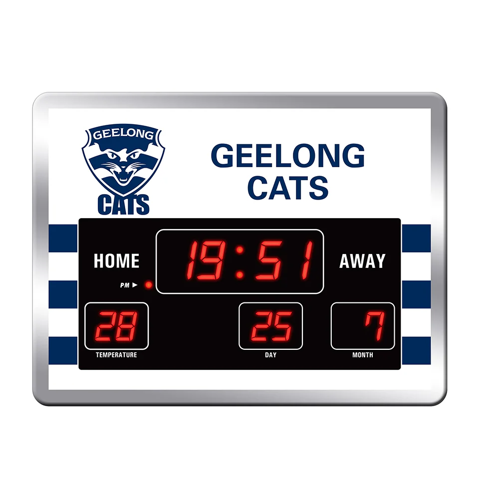Geelong Cats Scoreboard Clock