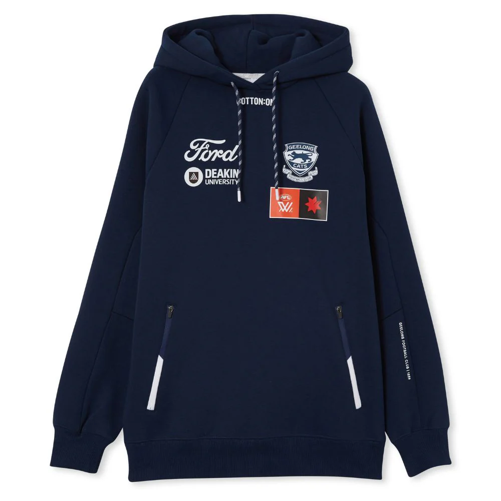 Geelong Cats Season 9 AFLW Authentic Adult Hoodie