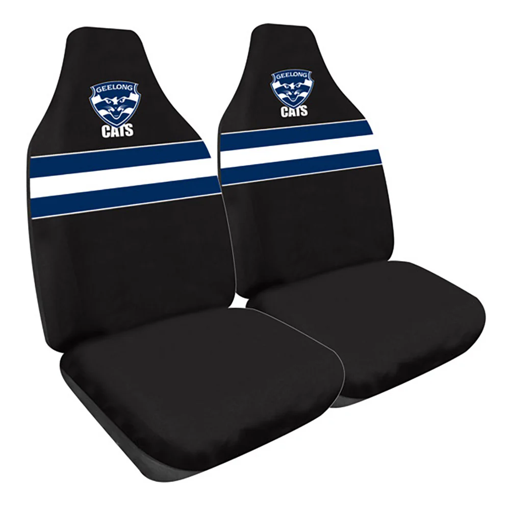 Geelong Cats Set Of 2 Car Seat Covers