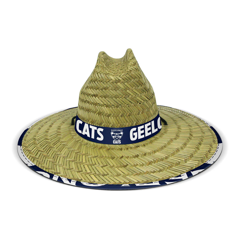 Geelong Cats Straw Hat - Image 3