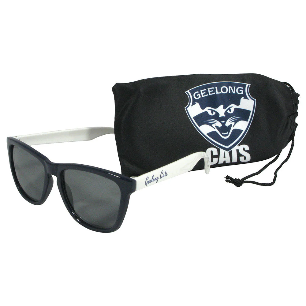 Geelong Cats Sunglasses With Case Set - Image 2