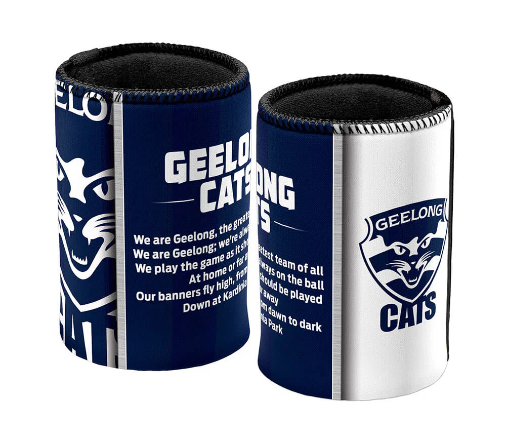 Geelong Cats Team Song Can Cooler - Image 2