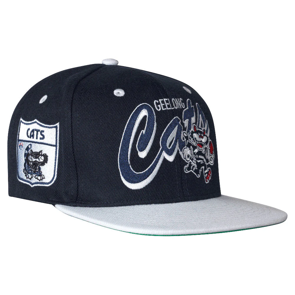 Geelong Cats Throwback 90's Cap - Image 3