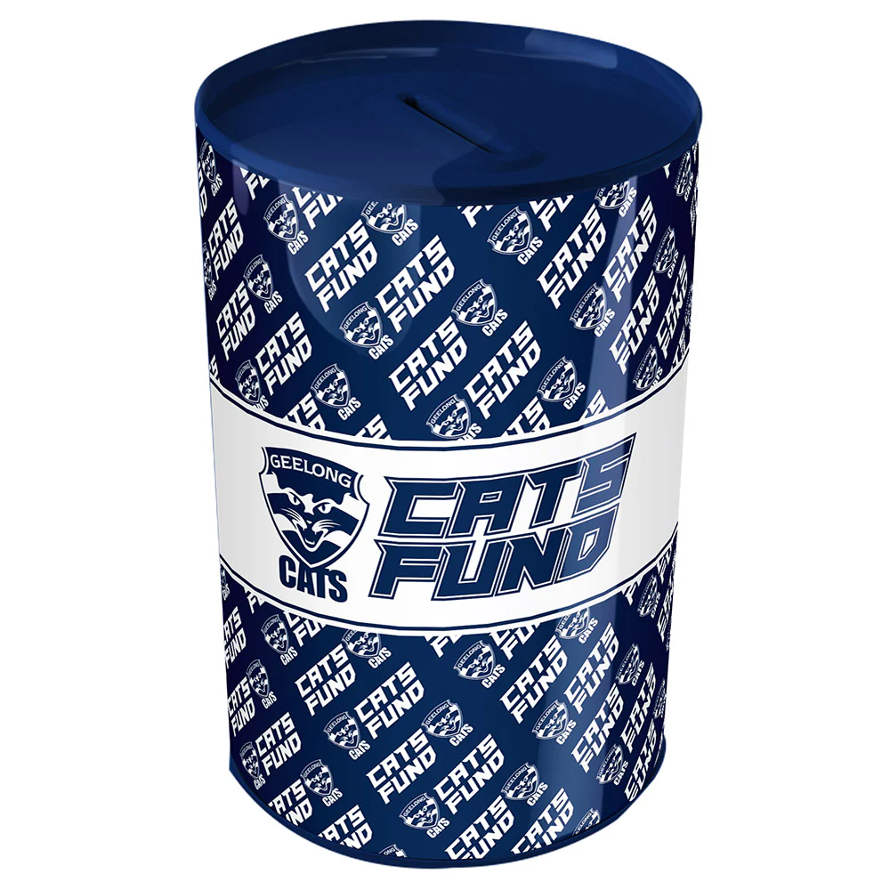 Geelong Cats Tin Money Box