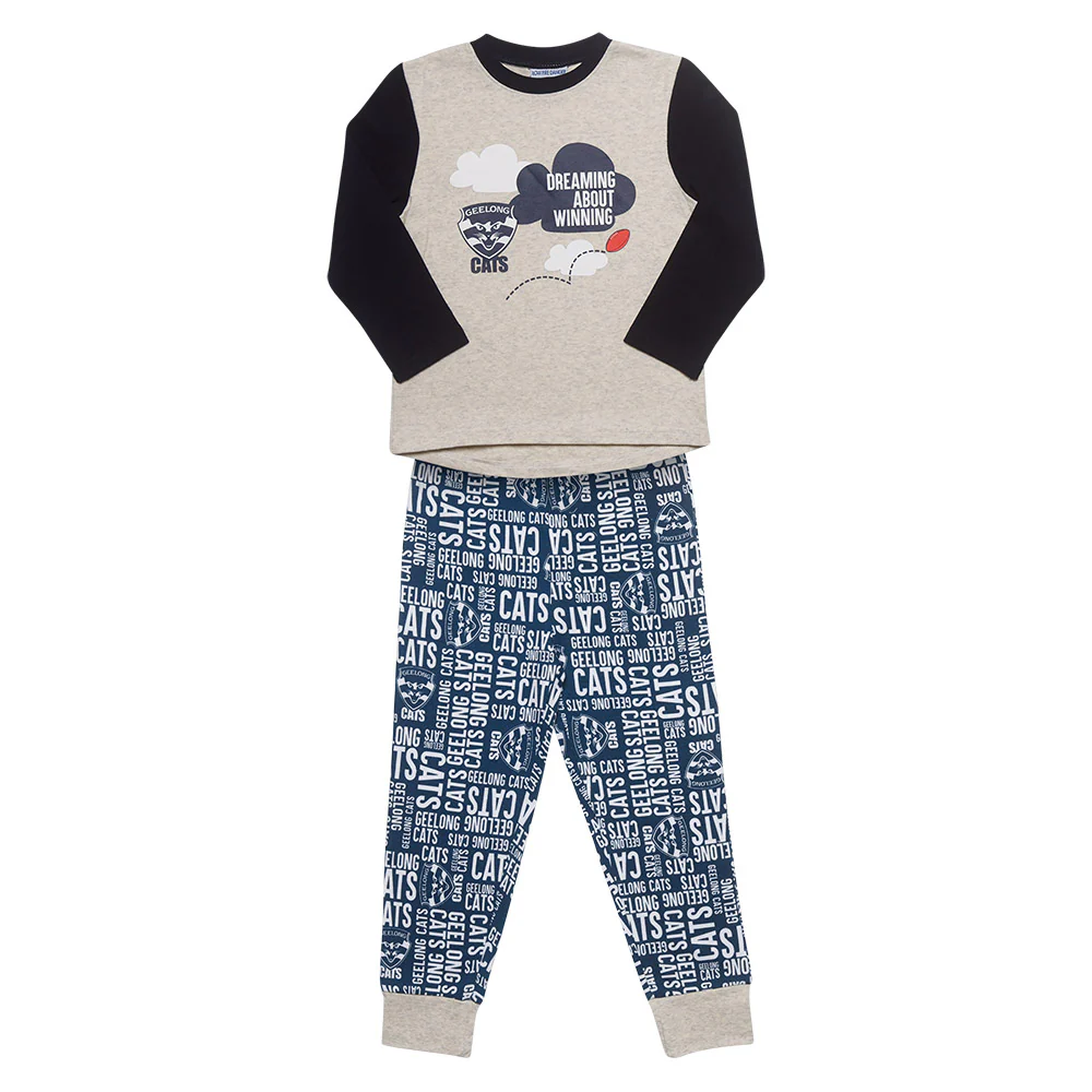 Geelong Cats Toddlers Sleepwear Set