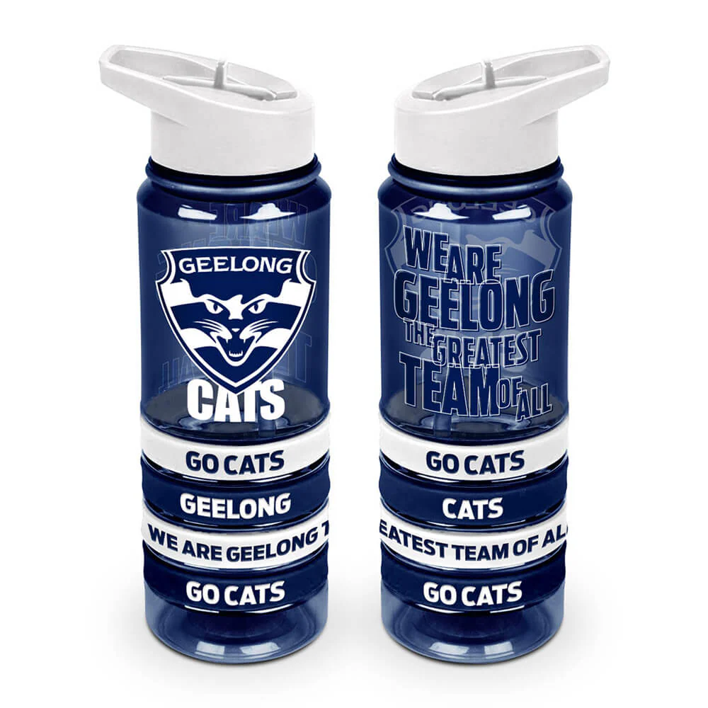 Geelong Cats Tritan Bottle And Bands - Image 2