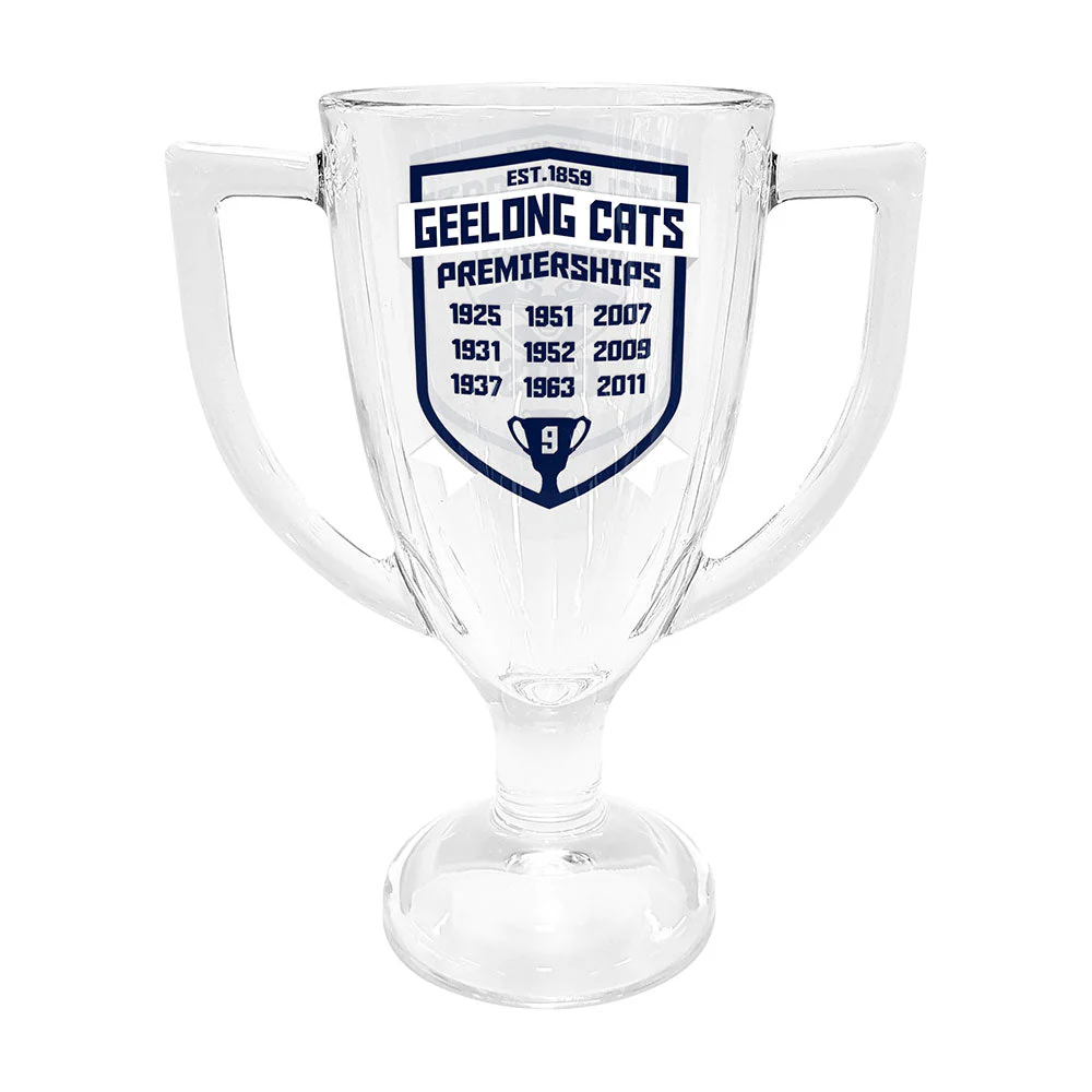 Geelong Cats Trophy Glass - Image 3