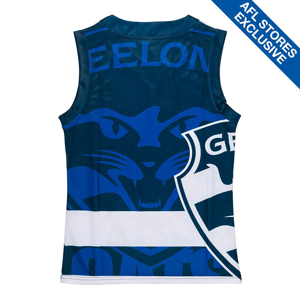 Geelong Cats Youth Logo Guernsey - Image 5