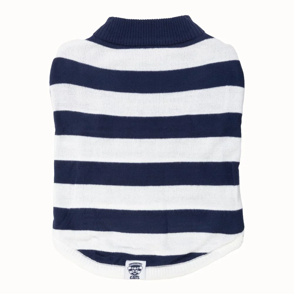 Geelong Cats Dog Jumper - Small - Image 3