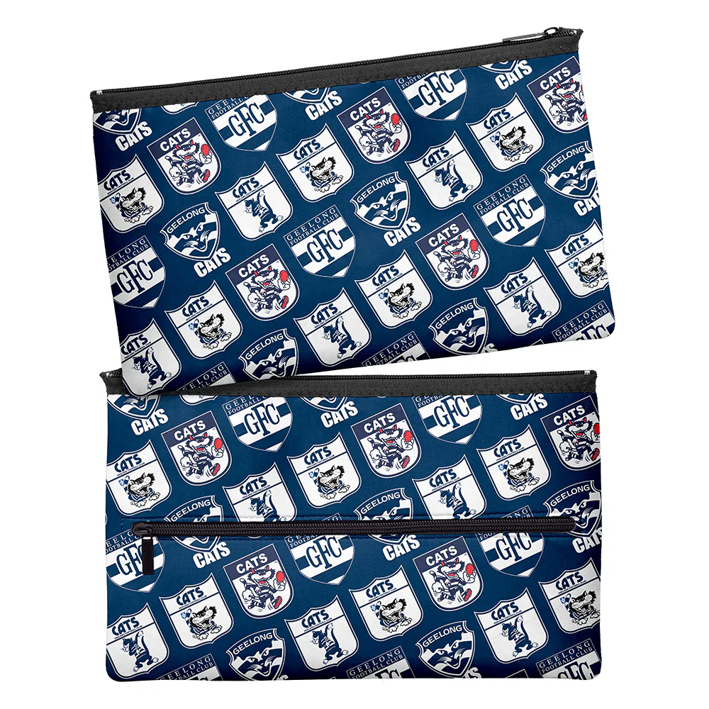 Geelong Cats Retro Large Pencil Case