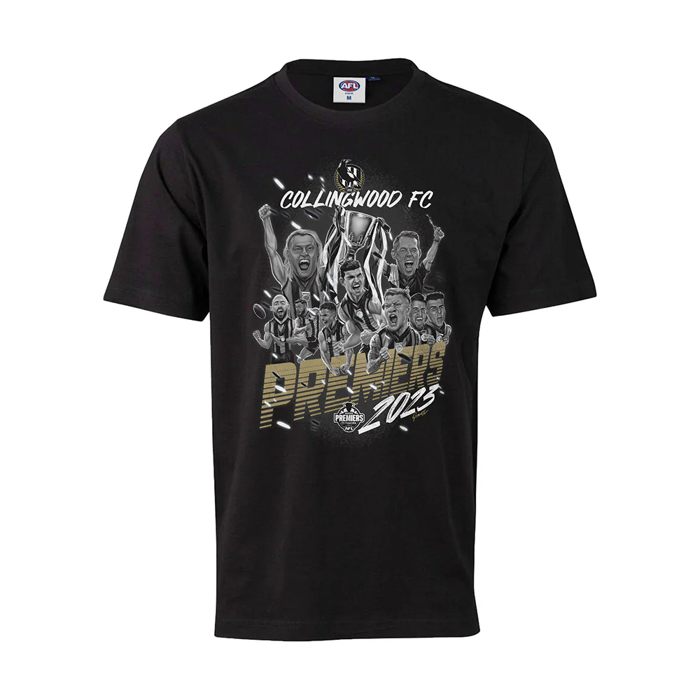 Collingwood 2023 Premiers Grange Celebration Youth Tee