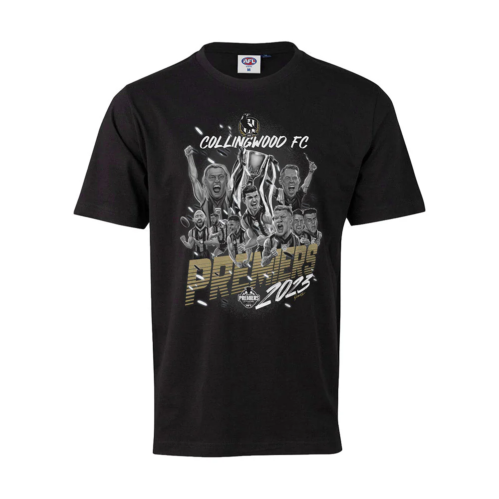 Collingwood 2023 Premiers Grange Celebration Youth Tee - Image 4