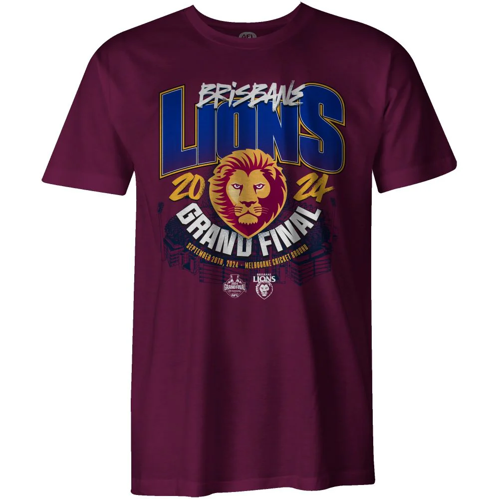 Brisbane Lions 2024 Grand Finalist Adult Tee