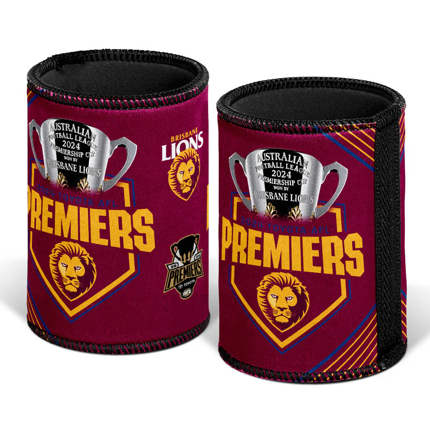 Brisbane Lions 2024 Premiers Can Cooler