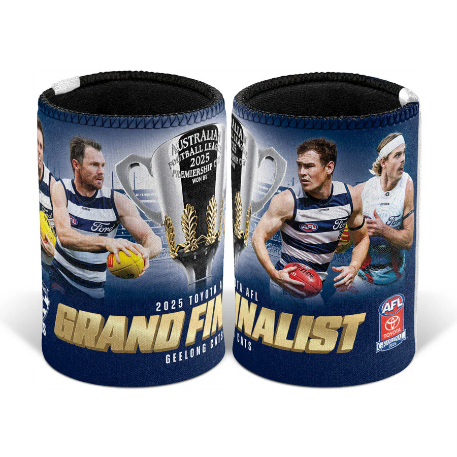 2025 Grand Finalist Player Can Cooler - Geelong Cats