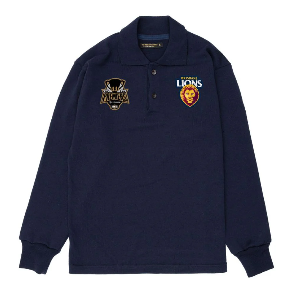 Brisbane Lions 2025 Premiers Wool Jumper