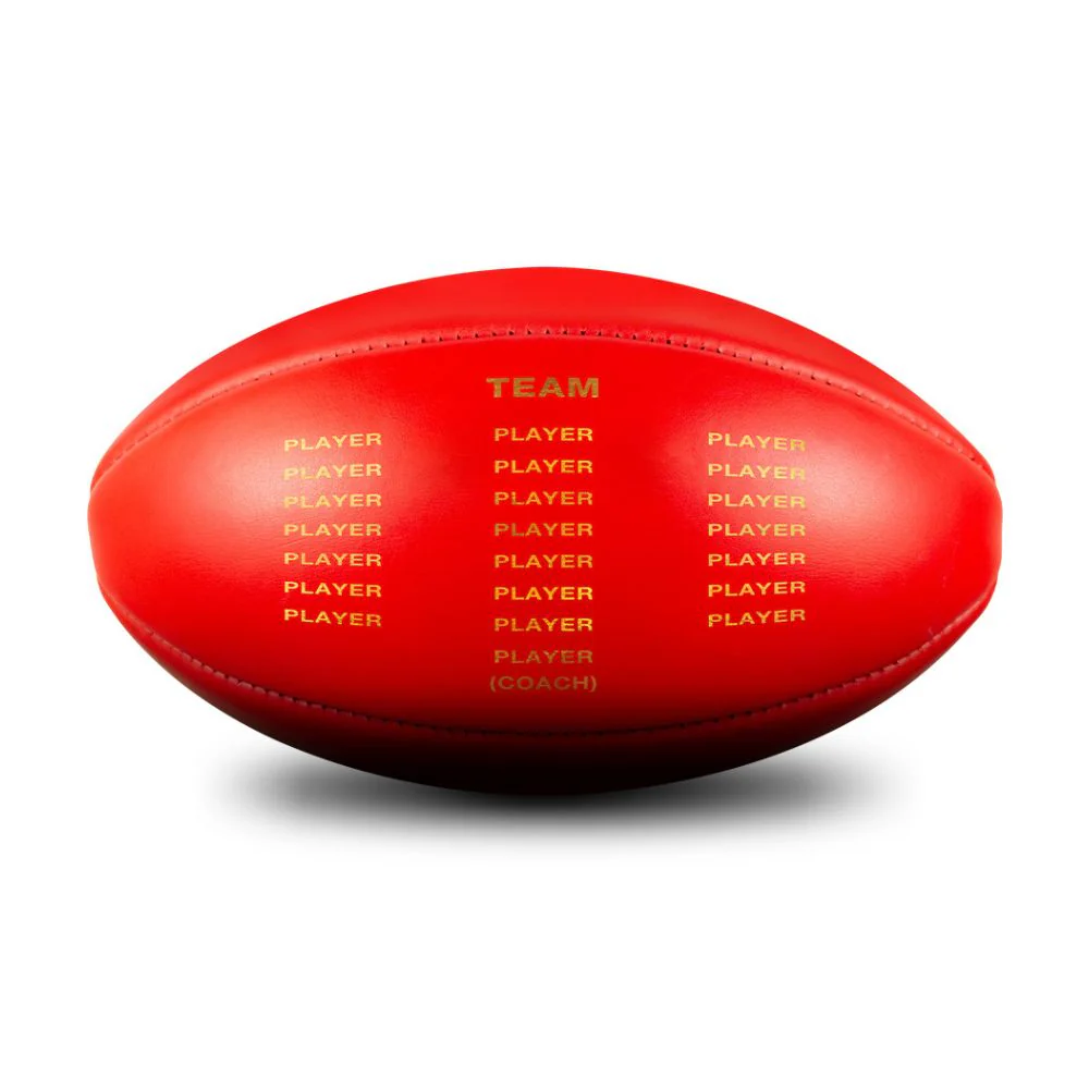 Brisbane Lions 2025 Premiers Sherrin Kb Leather Football - Size 5 (boxed) - Image 4