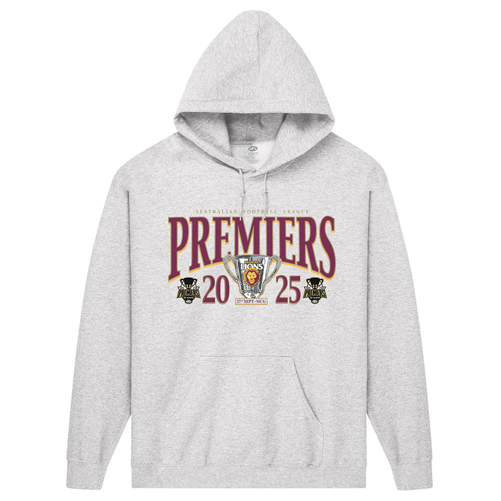 Brisbane Lions 2025 Premiers Mens Hoodie
