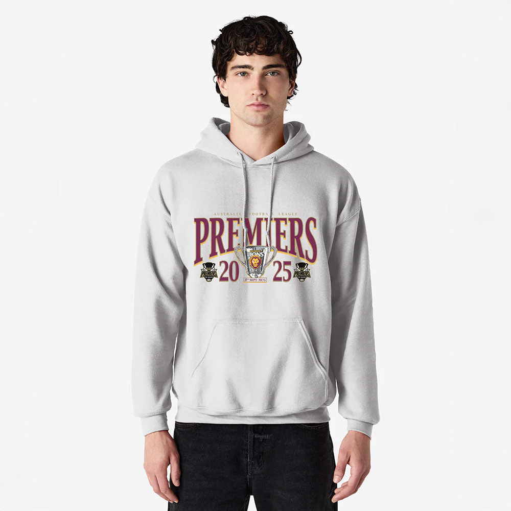 Brisbane Lions 2025 Premiers Mens Hoodie - Image 2