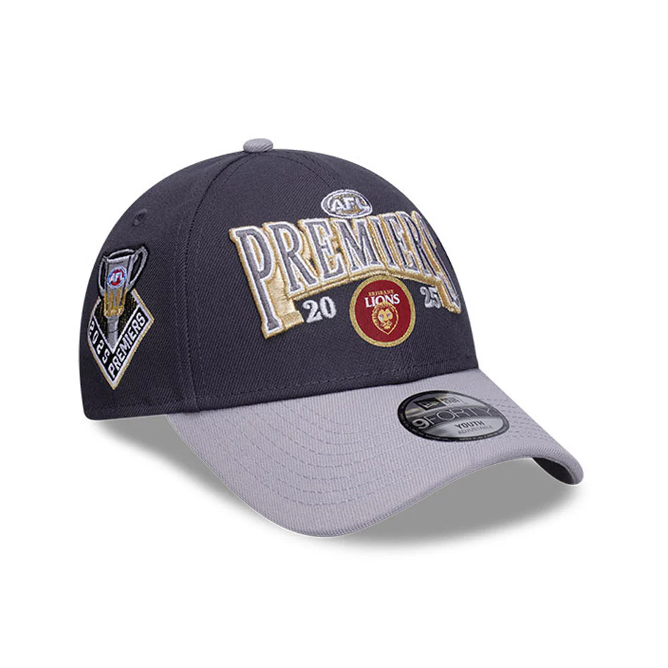 Brisbane Lions 2025 Premiers Kids Cap - Image 4