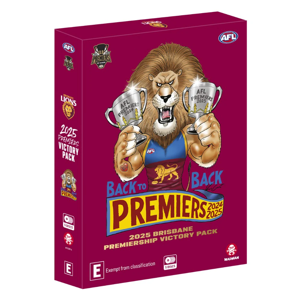 Brisbane Lions 2025 Premiers Victory Pack