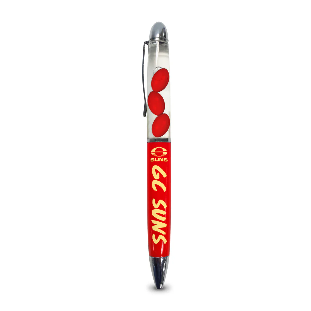 Gold Coast Suns Floating Footy Pen