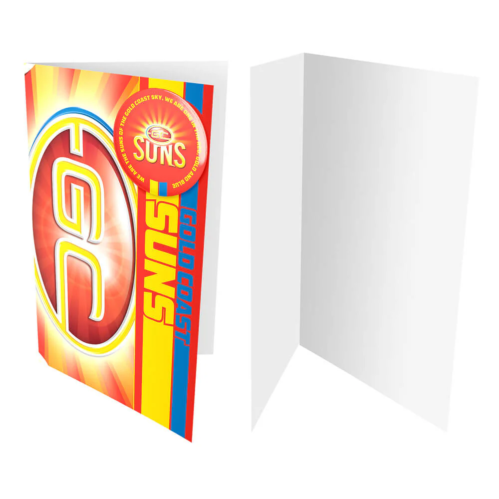 Gold Coast Suns Badge Card - Image 2
