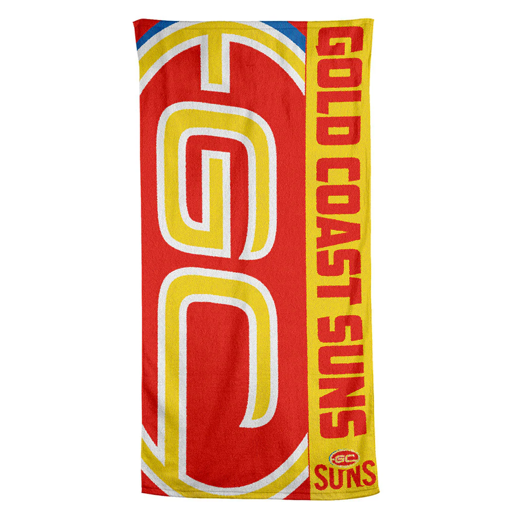 Gold Coast Suns Beach Towel - Image 2