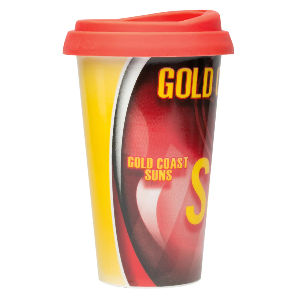 Gold Coast Suns Ceramic Travel Mug - Image 2