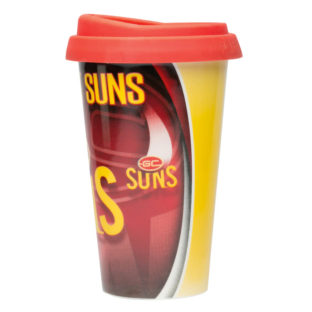 Gold Coast Suns Ceramic Travel Mug - Image 6