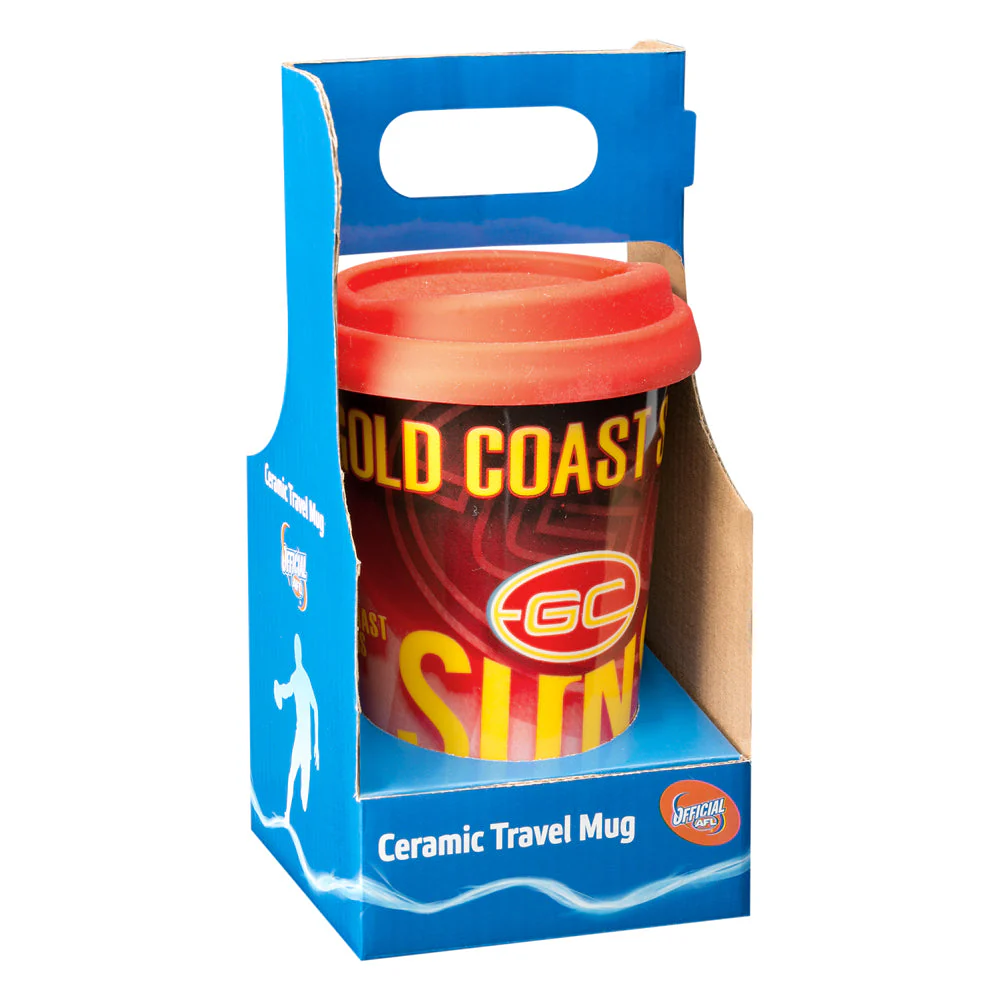 Gold Coast Suns Ceramic Travel Mug - Image 7