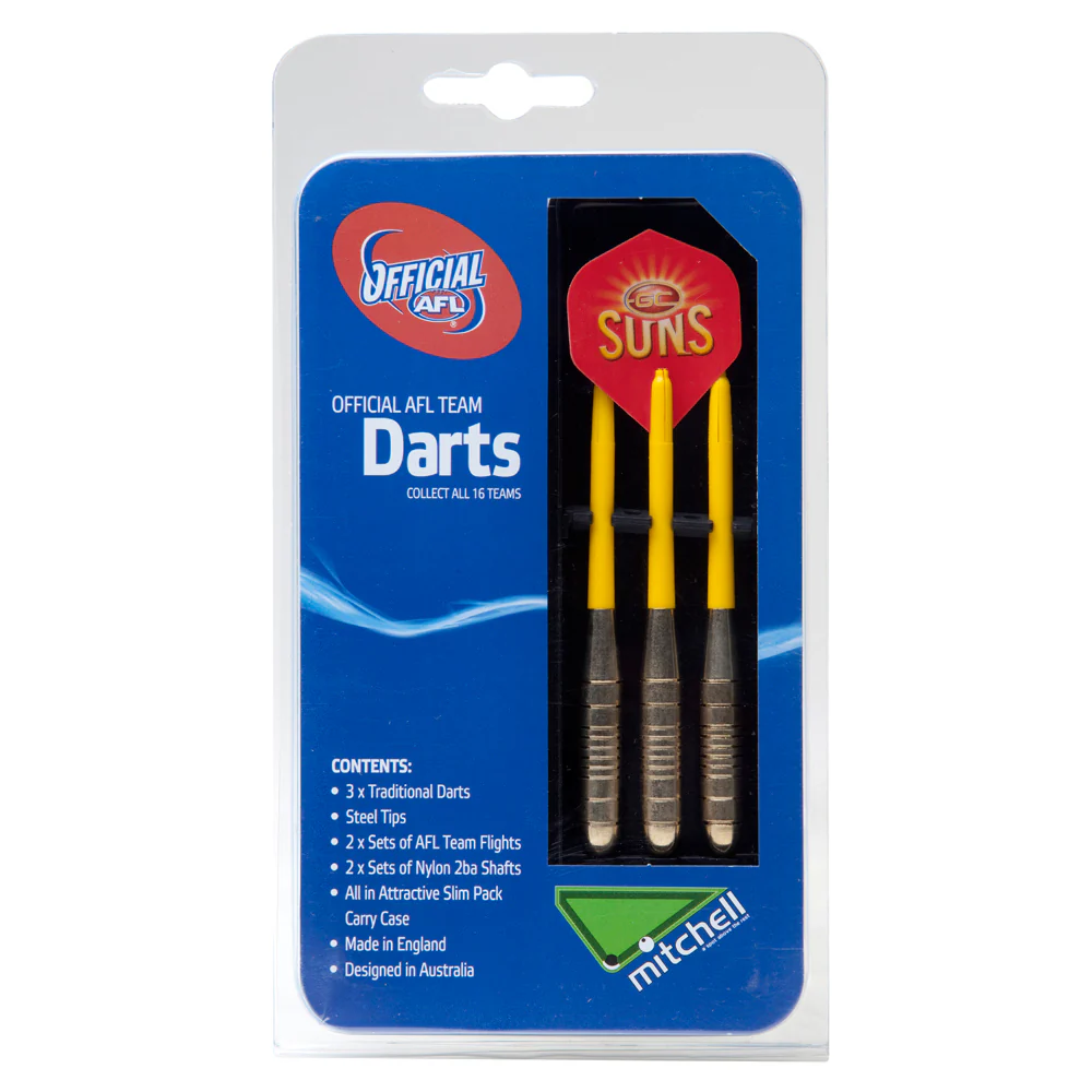 Gold Coast Suns Darts 3-Pack - Image 2