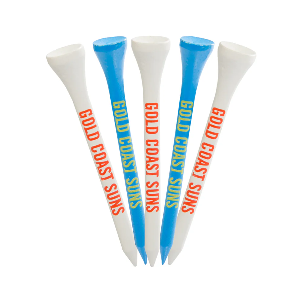 Gold Coast Suns Golf Tees 30pk