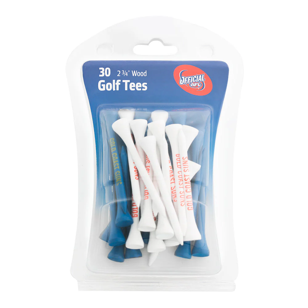 Gold Coast Suns Golf Tees 30pk - Image 3