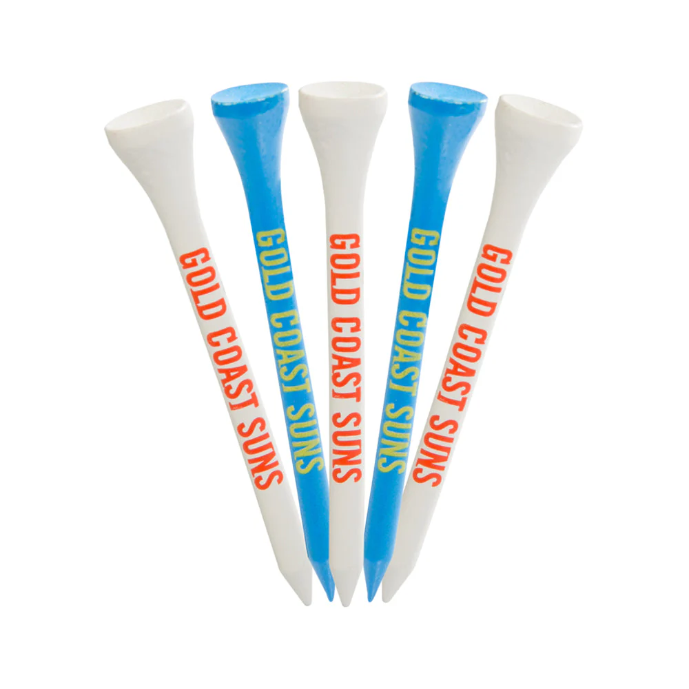 Gold Coast Suns Golf Tees 30pk - Image 4