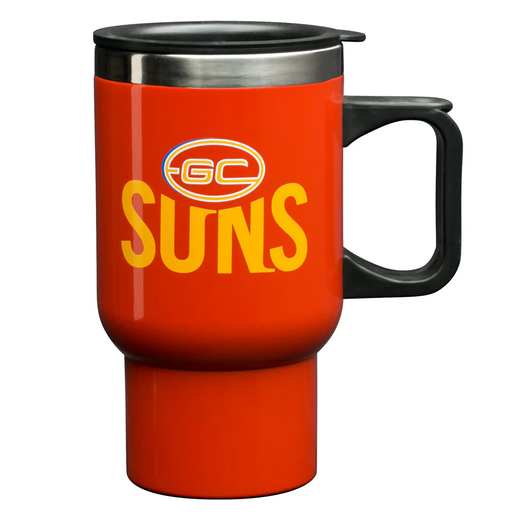 Gold Coast Suns Handled Travel Mug