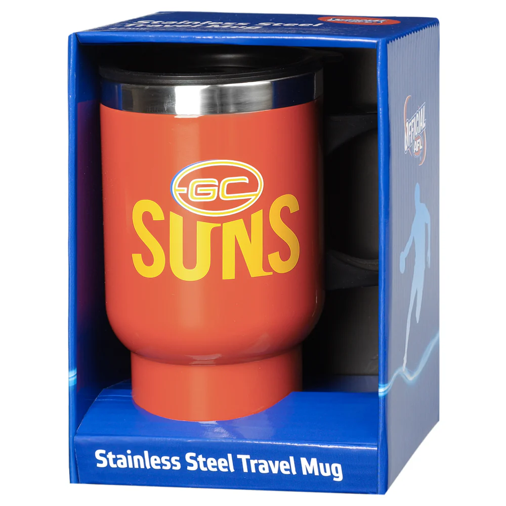Gold Coast Suns Handled Travel Mug - Image 2