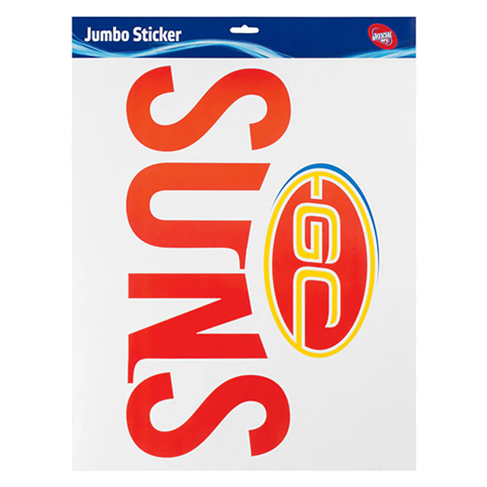 Gold Coast Suns Jumbo Sticker