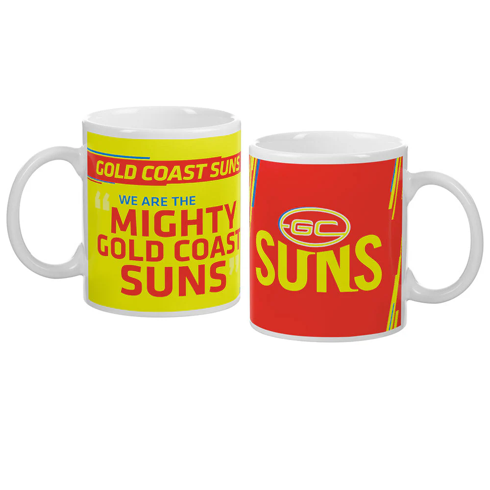 Gold Coast Suns Logo And Song Mug - Image 2