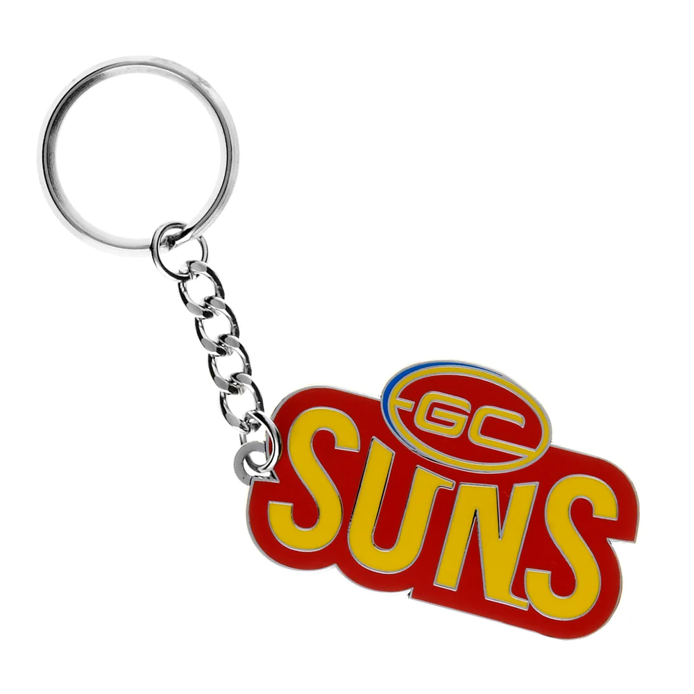 Gold Coast Suns Logo Keyring