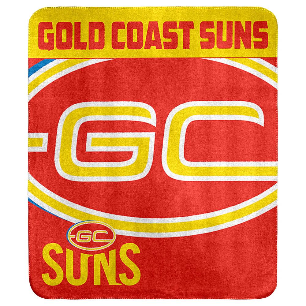 Gold Coast Suns Polar Fleece Rug - Image 2