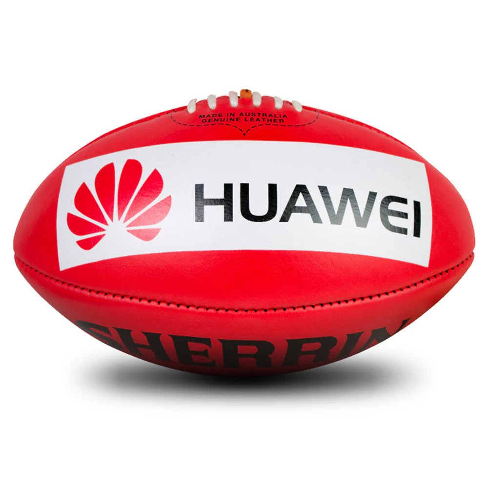 Gold Coast Suns Red Official Game Ball - Image 3