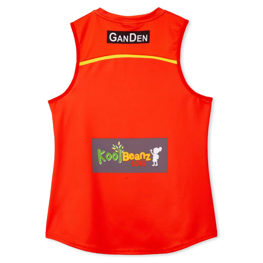 Gold Coast Suns Season 9 AFLW Authentic Home Guernsey - Image 2