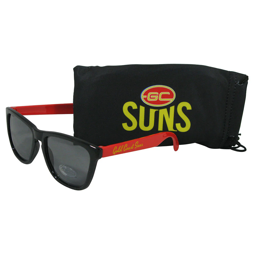 Gold Coast Suns Sunglasses With Case Set