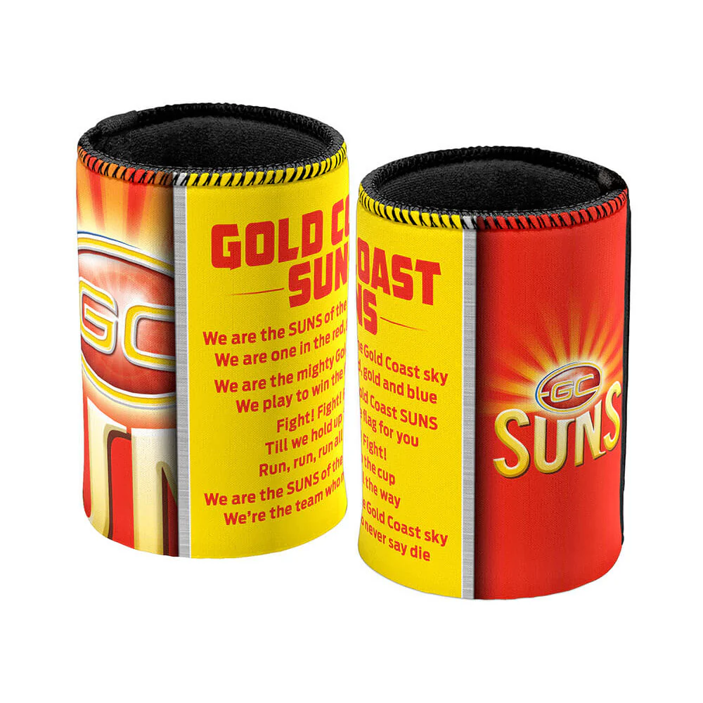Gold Coast Suns Team Song Can Cooler
