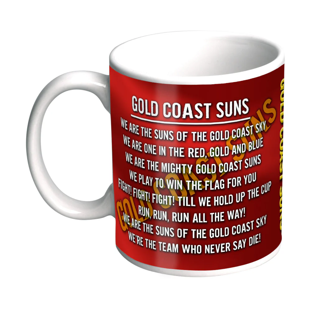 Gold Coast Suns Team Song Mug - Image 2